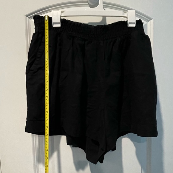 Ava & Viv Size 4X Black Linen Blend Shorts With Pockets!! - Picture 5 of 9